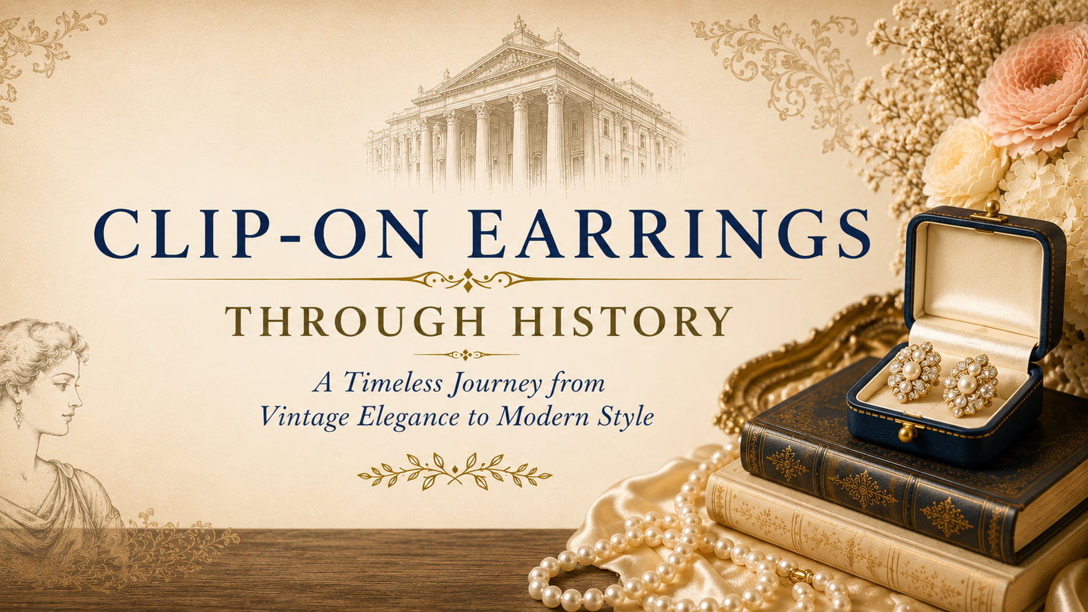 Clip-on Earrings Through History Graphic