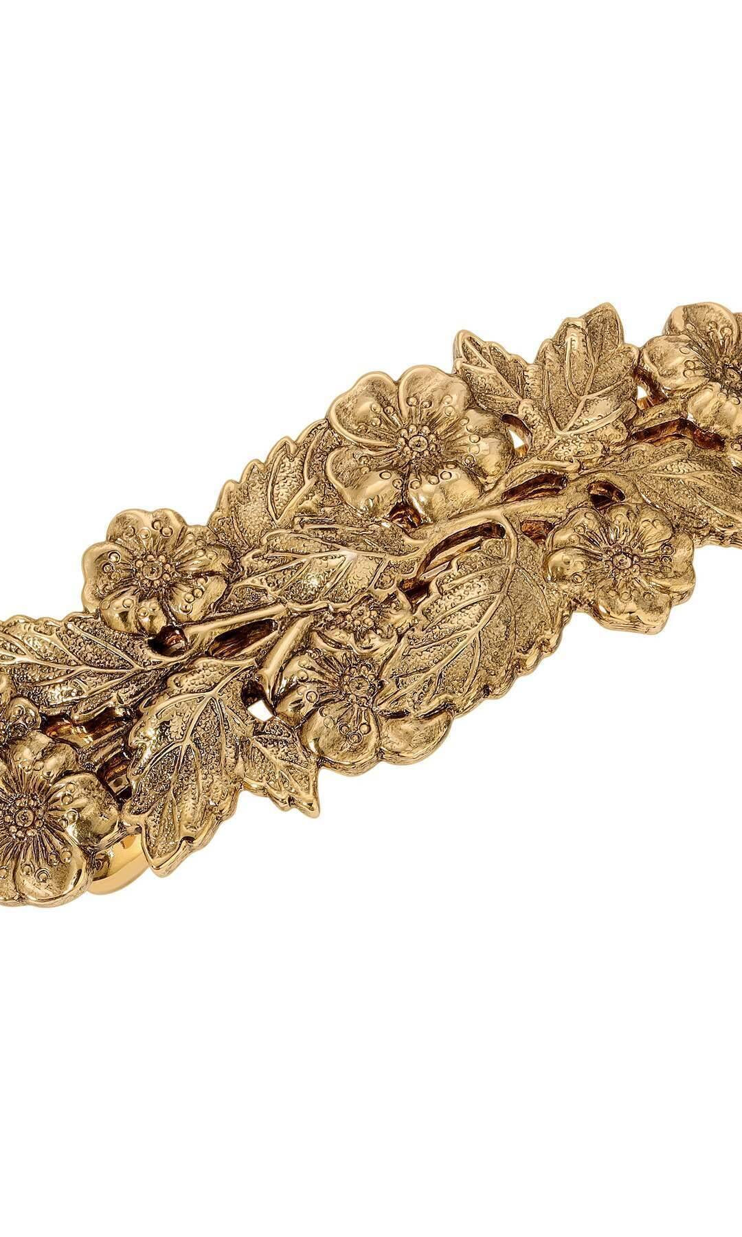 1928 Jewelry Rock Rose Hair Barrette