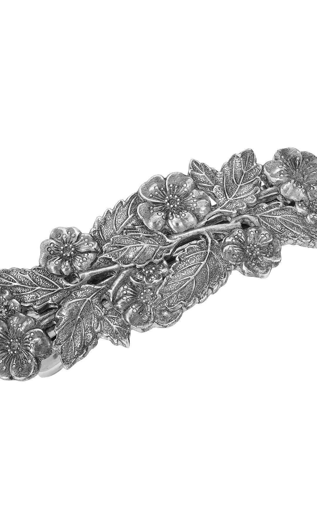 1928 Jewelry Rock Rose Hair Barrette