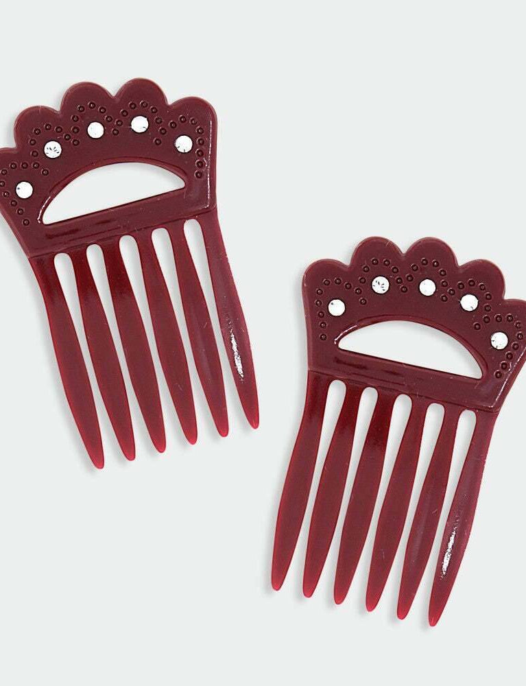 1928 Jewelry Classic Double Hair Comb Pins