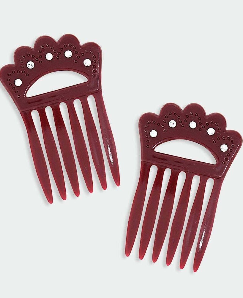 1928 Jewelry Classic Double Hair Comb Pins