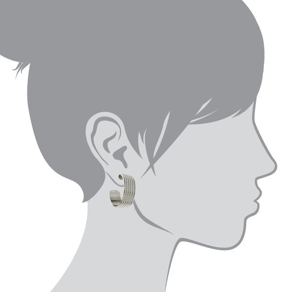 1928 Jewelry Classic Mini Stud Hoop Earrings