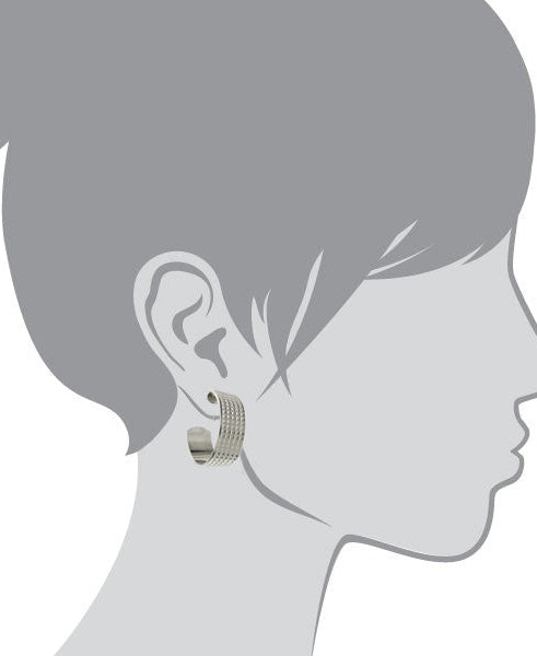 1928 Jewelry Classic Mini Stud Hoop Earrings