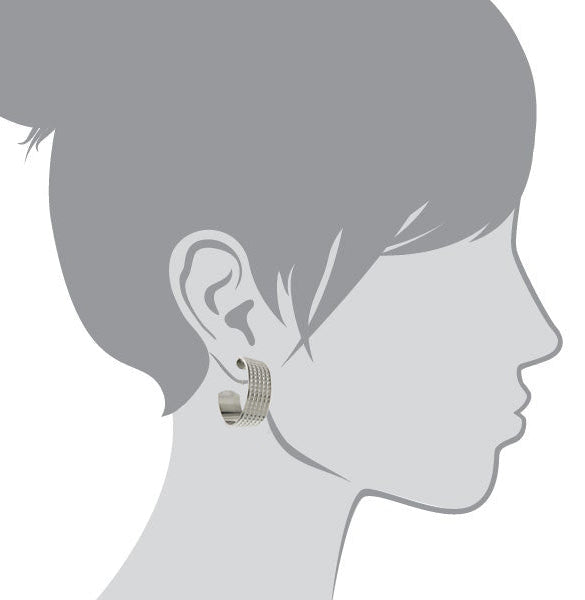 1928 Jewelry Classic Mini Stud Hoop Earrings