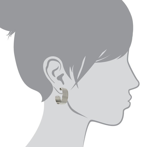 1928 Jewelry Classic Mini Stud Hoop Earrings