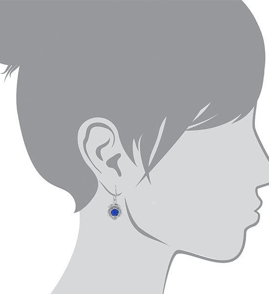 1928 Jewelry Petite Flower Drop Earrings