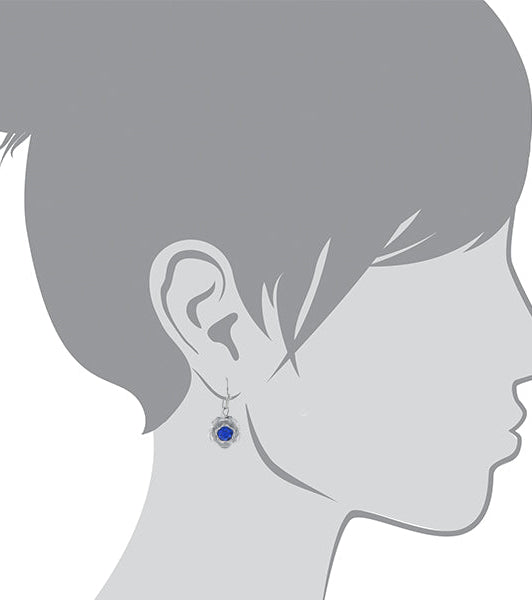 1928 Jewelry Petite Flower Drop Earrings