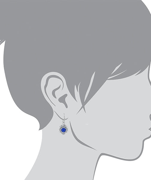 1928 Jewelry Petite Flower Drop Earrings