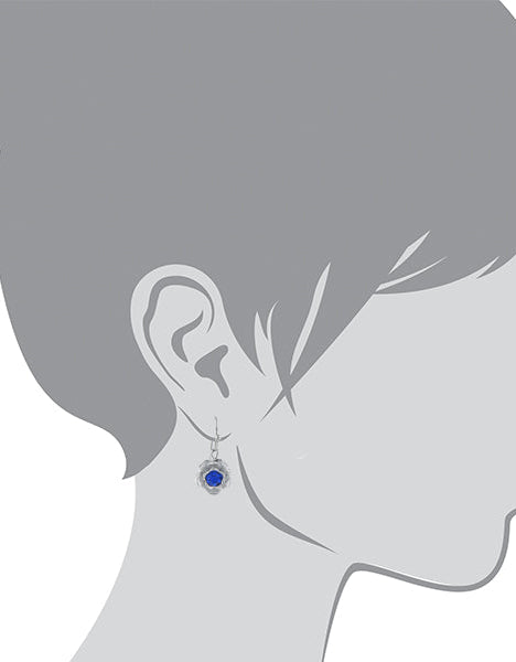 1928 Jewelry Petite Flower Drop Earrings