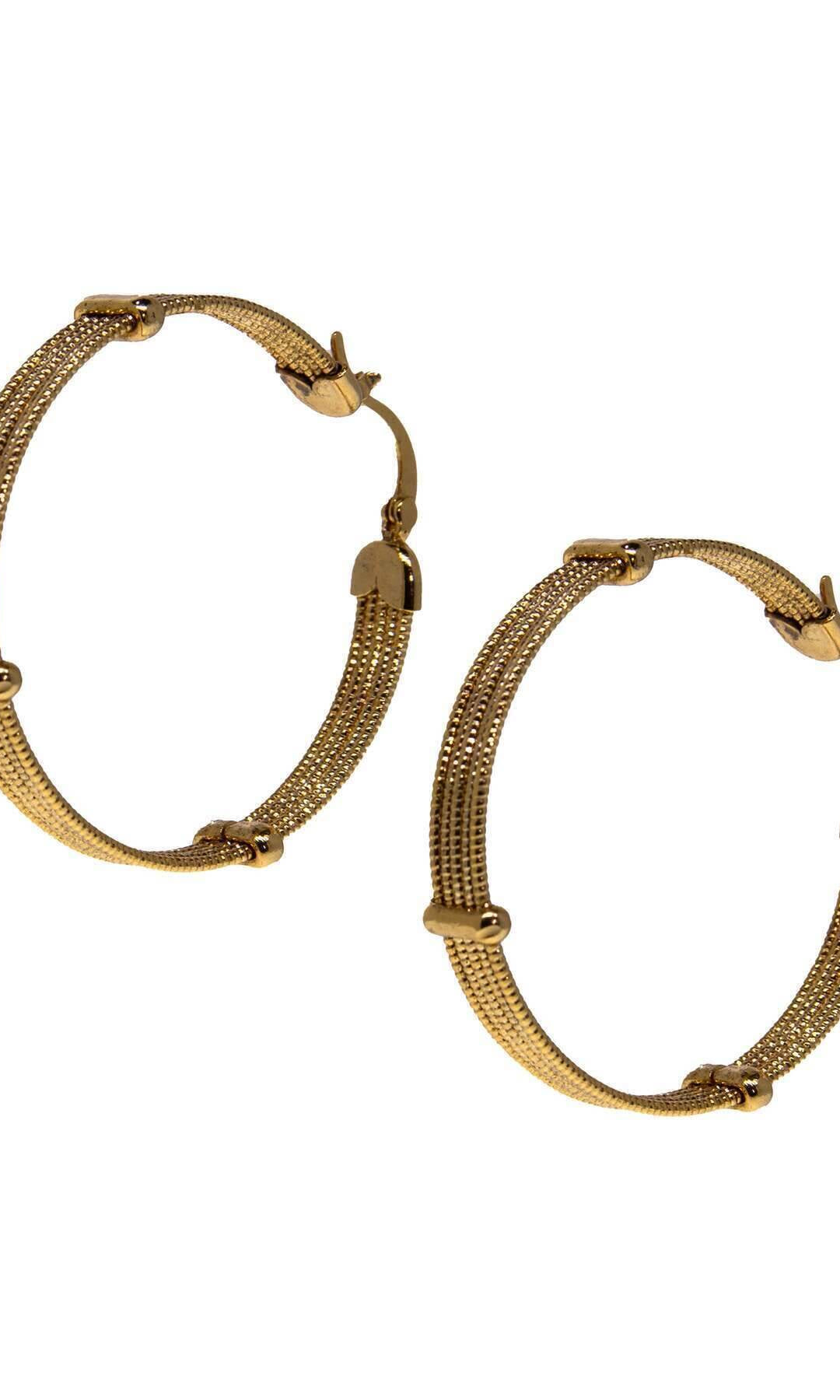 1928 Jewelry Golden Aura Hoop Earrings