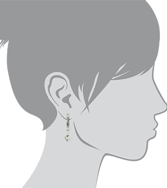 1928 Jewelry Multi Austrian Clear Crystal Drop Earrings