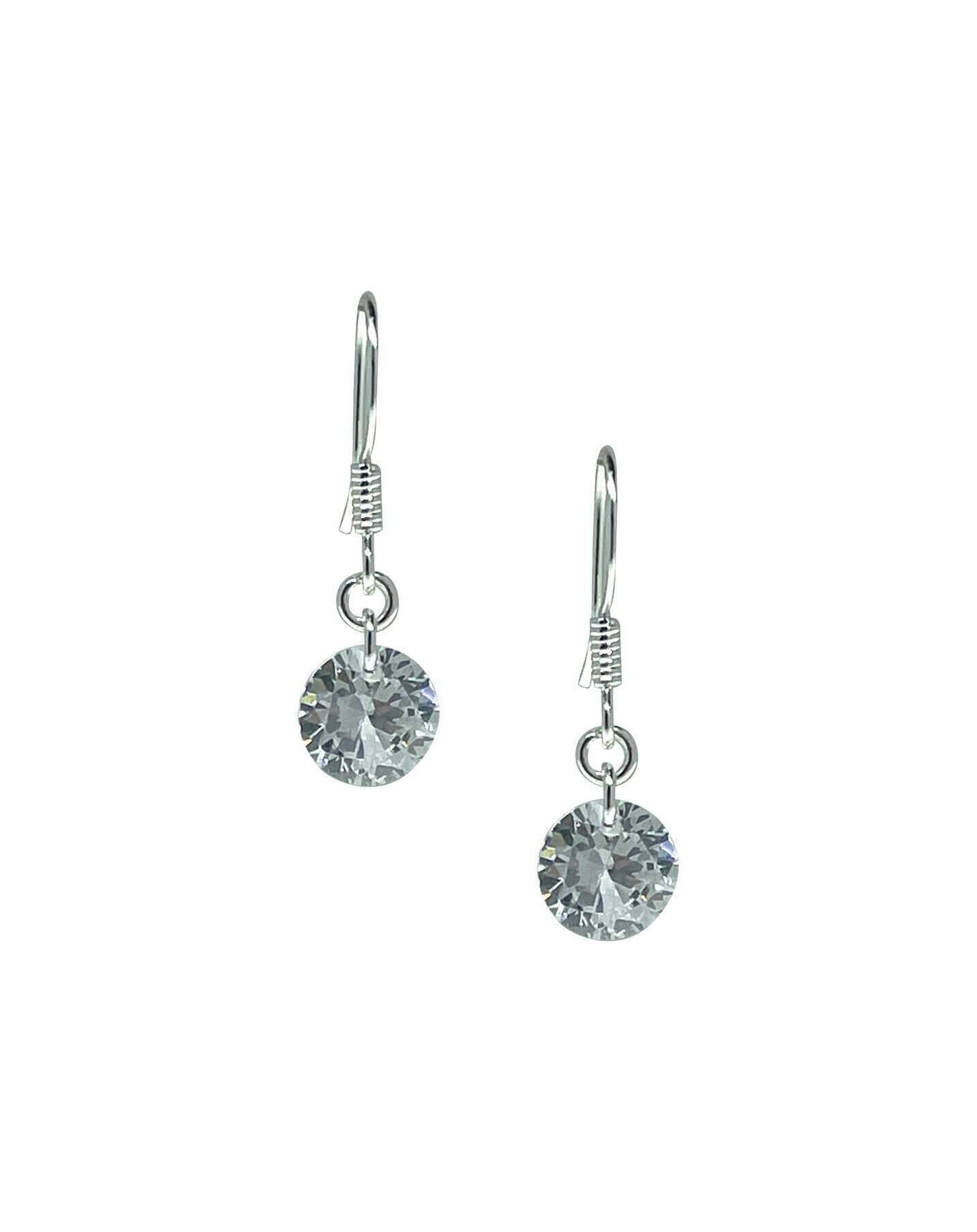 1928 Jewelry Austrian Crystal Fish Hook Drop Earrings