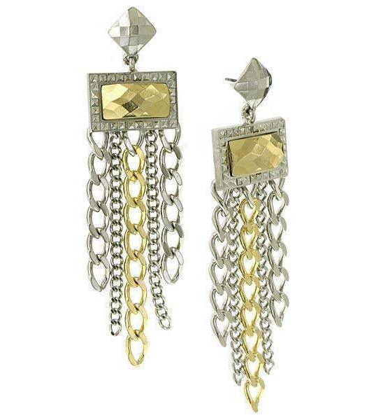 1928 Jewelry Fusion Lux Fringe Chandelier Earrings