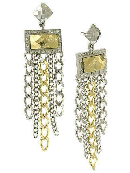 1928 Jewelry Fusion Lux Fringe Chandelier Earrings