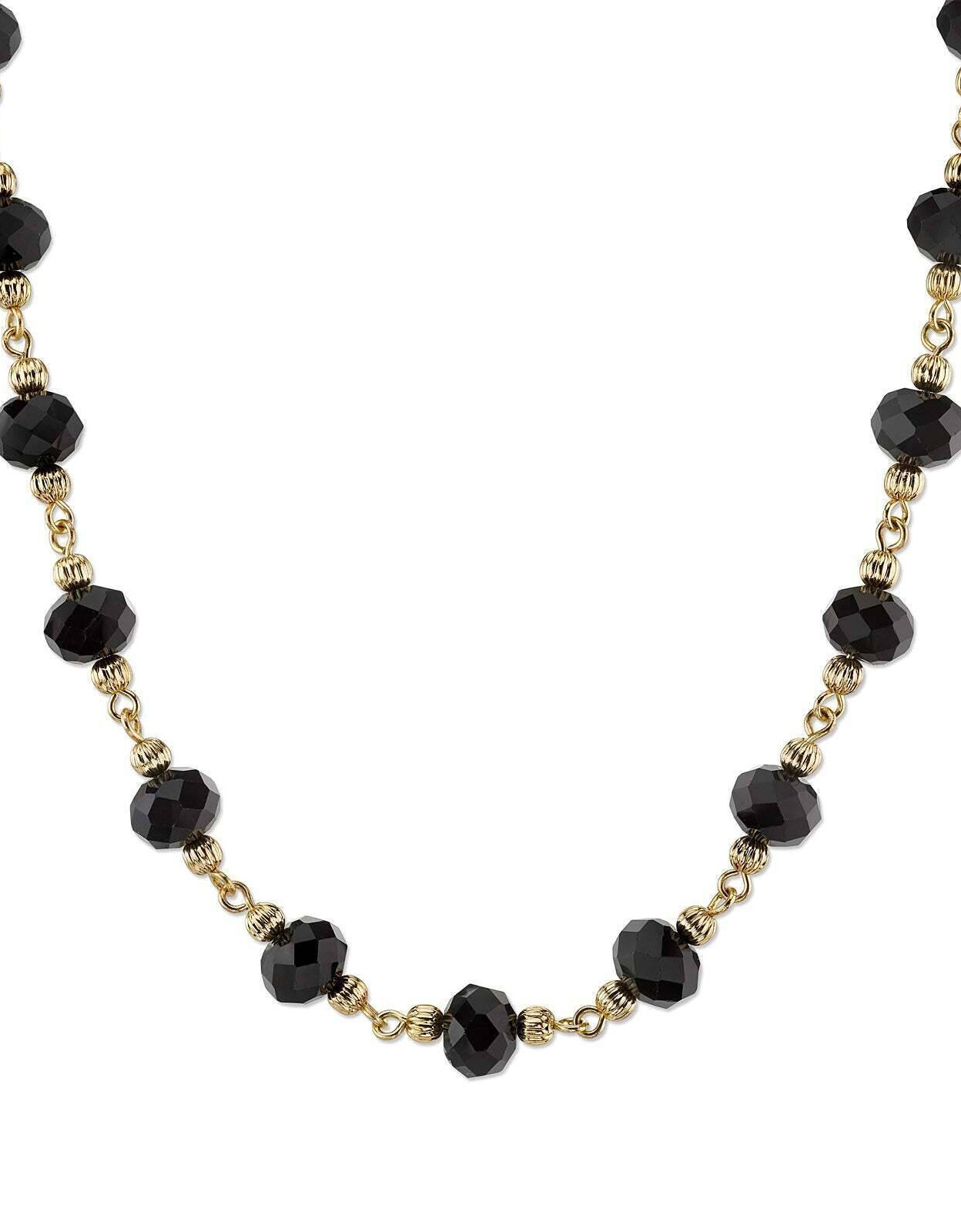 2028 Jewelry Beaded Necklace 16" + 3" Extender