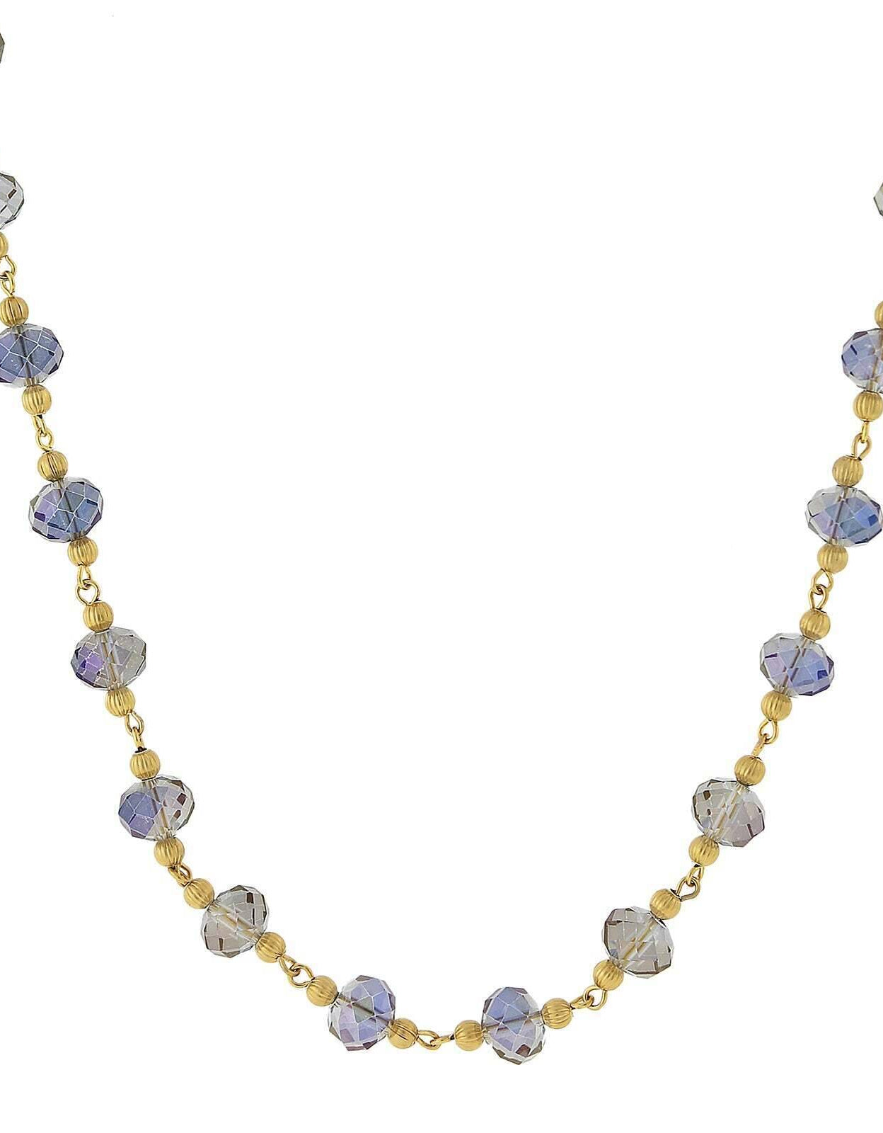 2028 Jewelry Beaded Necklace 16" + 3" Extender