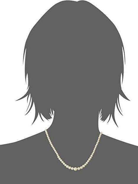 1928 Jewelry Bridal Eloquence 18" Delicate Graduated Glass Faux Pearl Strand Necklace