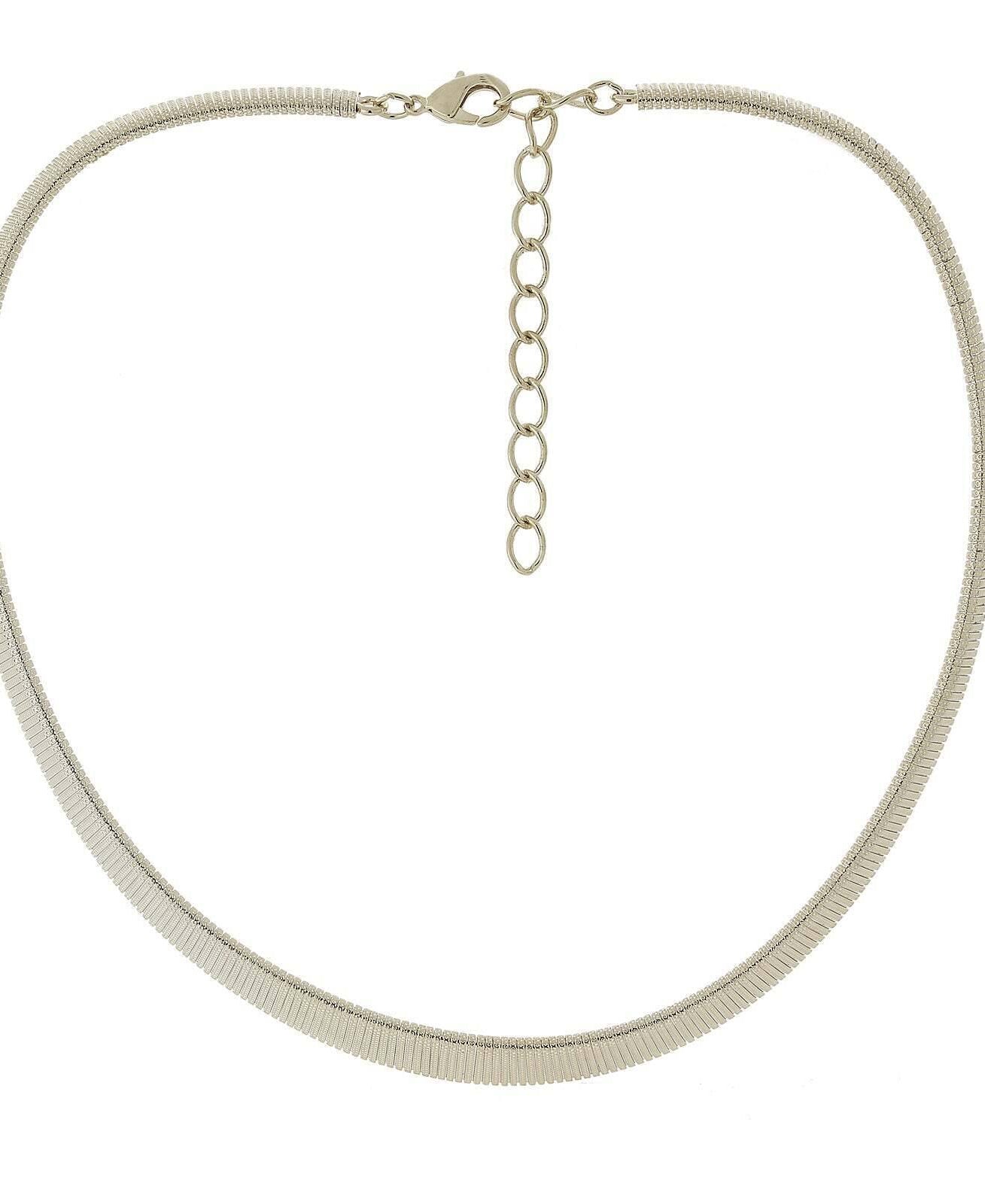 2028 Jewelry Classic Omega Collar Necklace 18" + 3" Extender