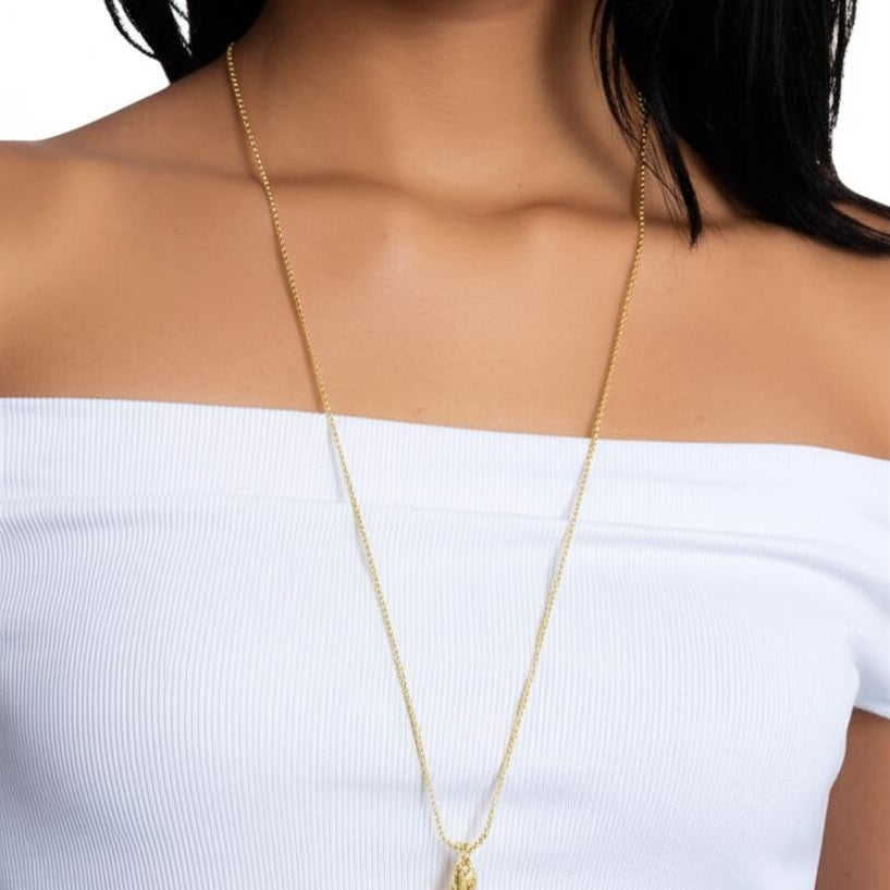 1928 Jewelry 3 Sided Spinner Locket Necklace 30"