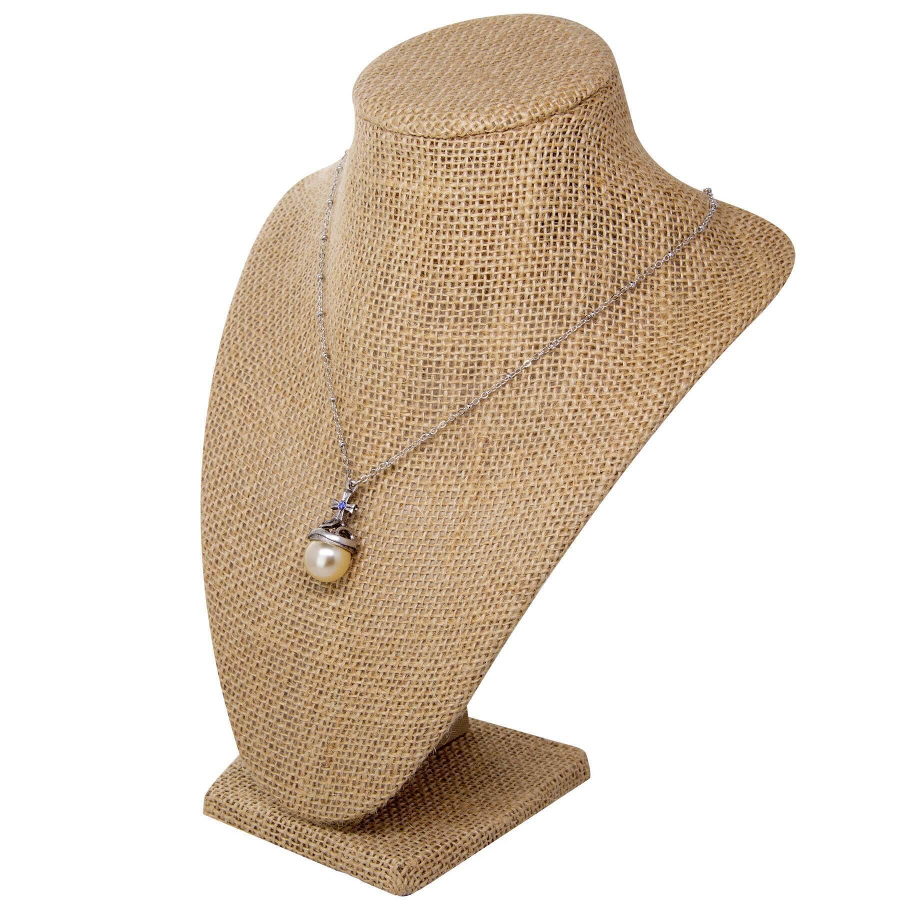 Pewter Faux Cross Pearl 16 Necklace