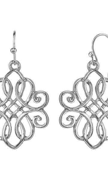 1928 Jewelry Classic Filigree Drop Earrings