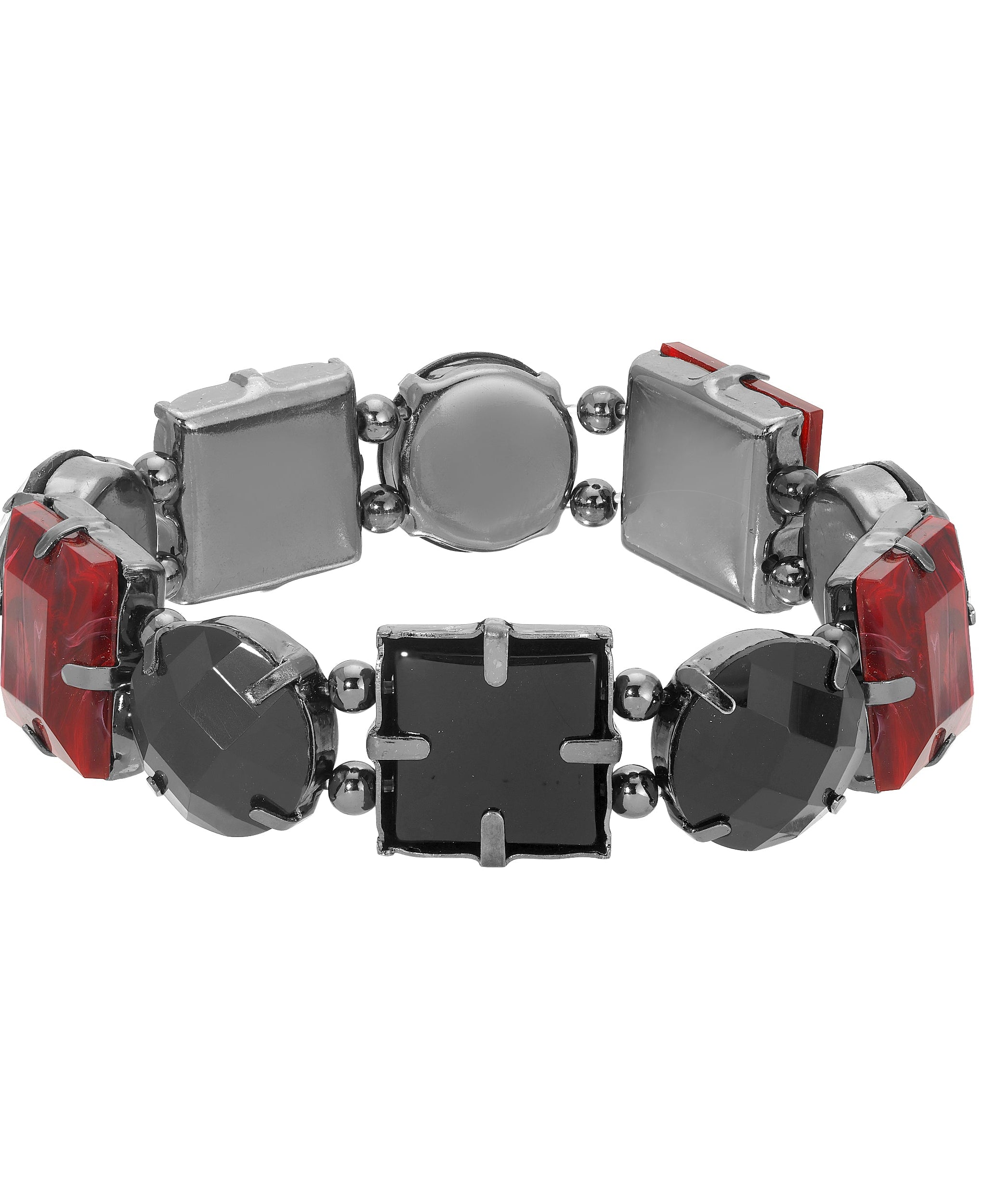 1928 Jewelry Essence Multi Stone Stretch Bracelet