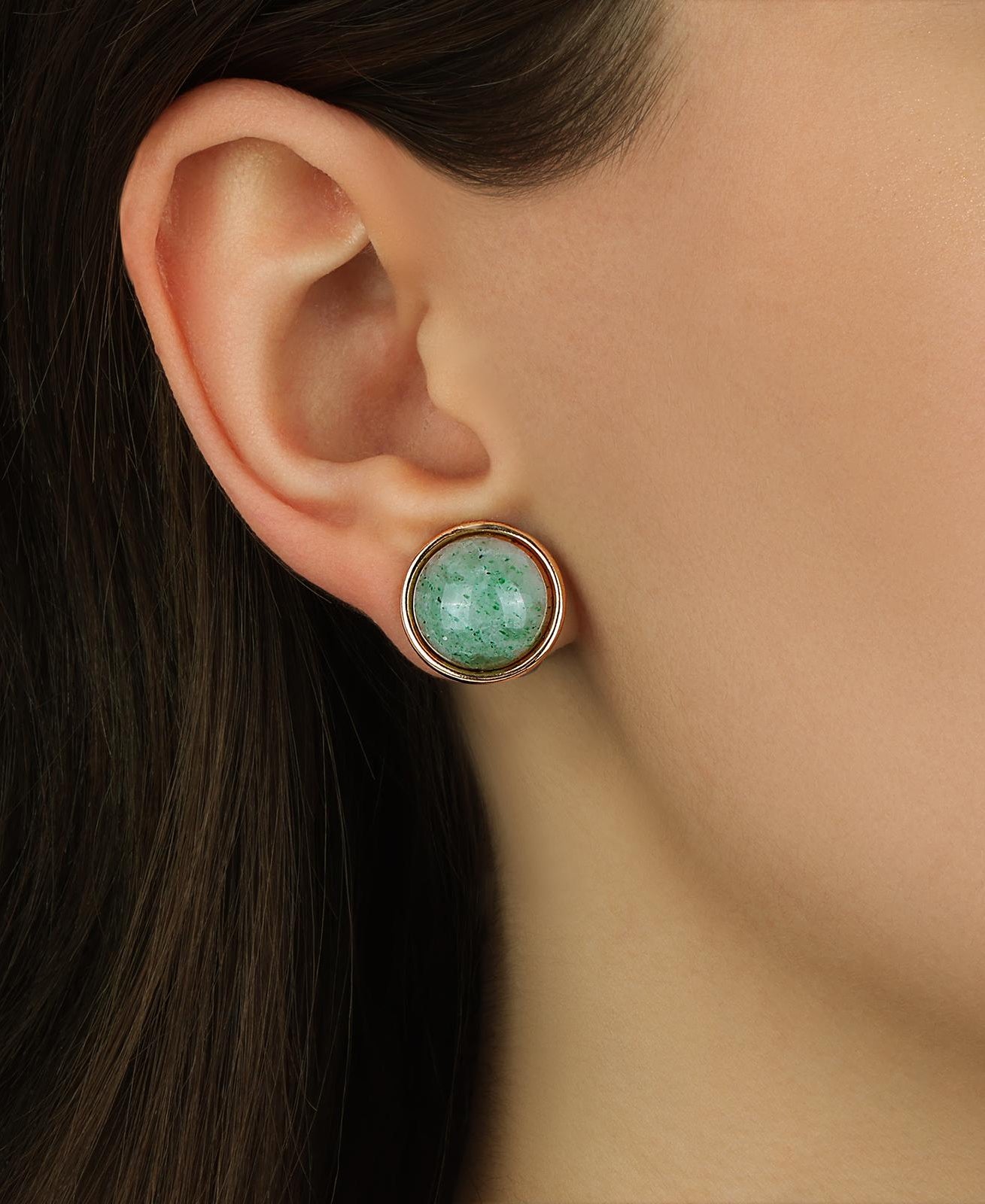 1928 Jewelry Tierra Gemstone Stud Earrings