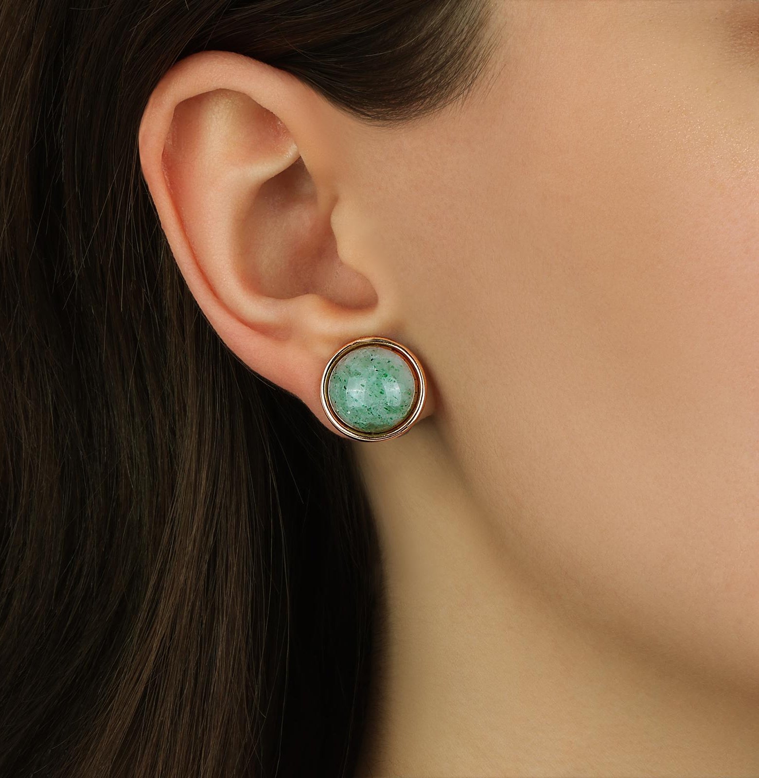 1928 Jewelry Tierra Gemstone Stud Earrings