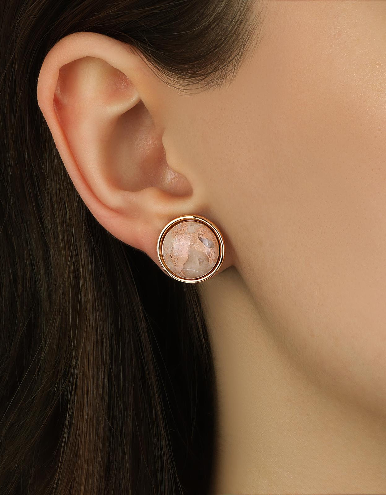 1928 Jewelry Tierra Gemstone Stud Earrings