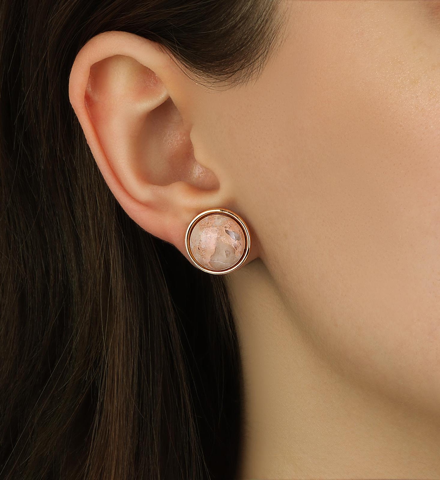 1928 Jewelry Tierra Gemstone Stud Earrings