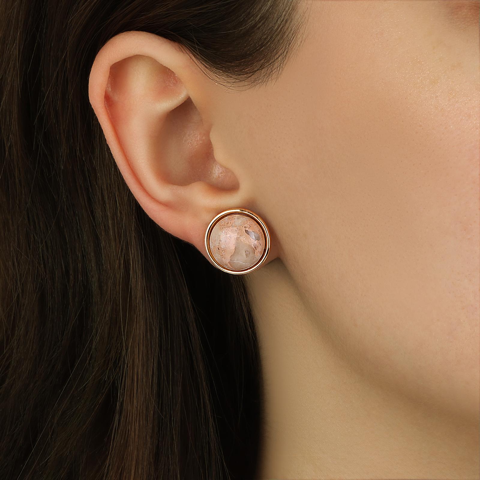 1928 Jewelry Tierra Gemstone Stud Earrings