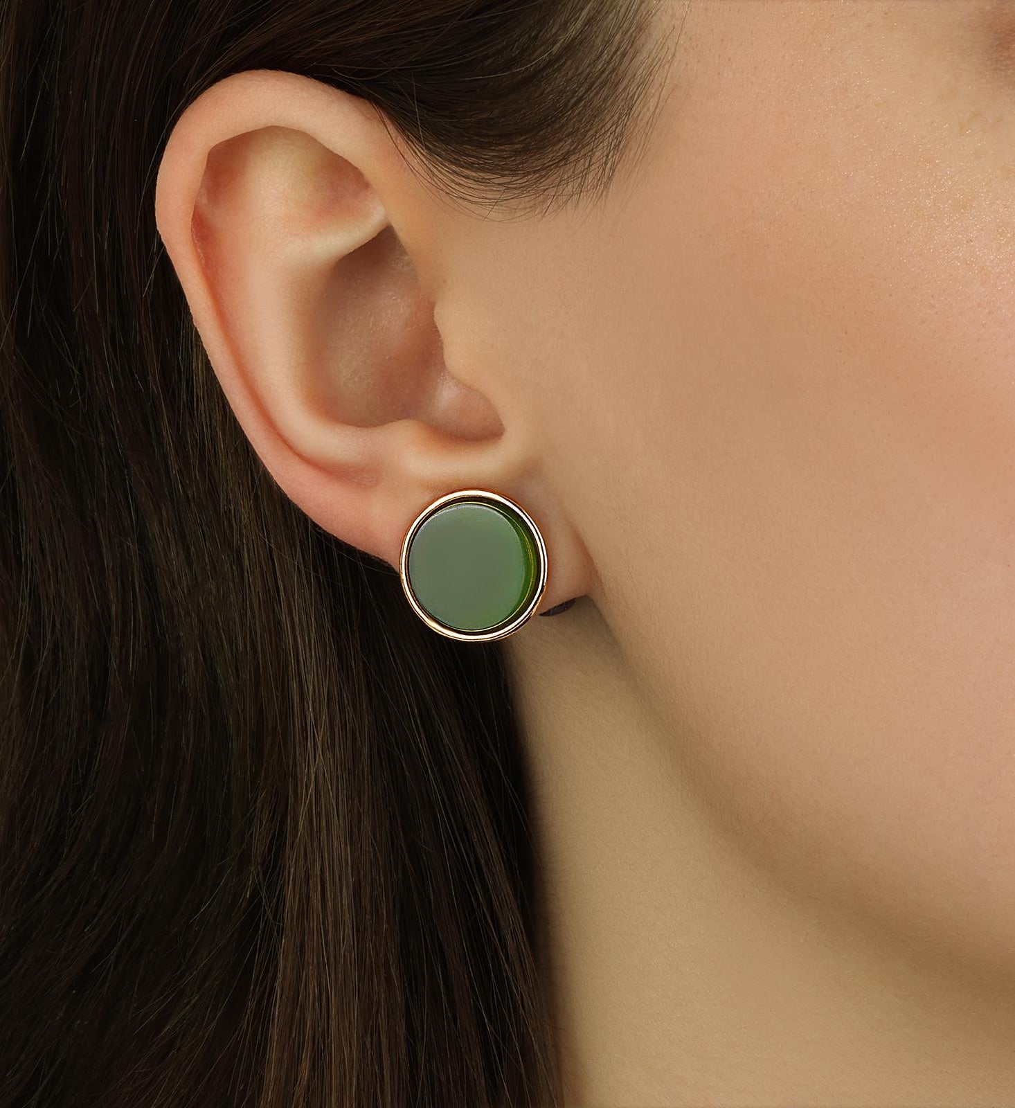 1928 Jewelry Tierra Gemstone Stud Earrings