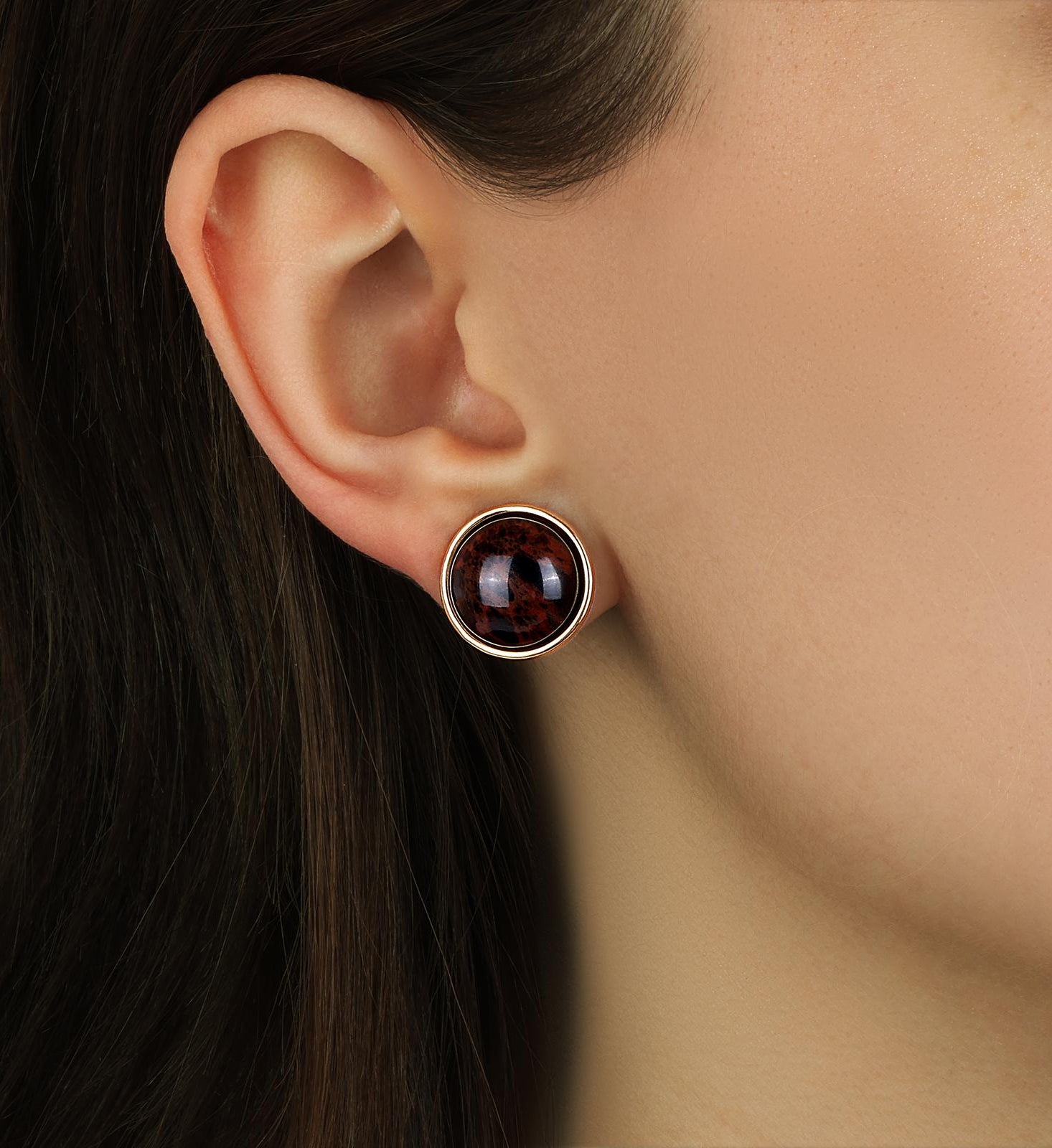 1928 Jewelry Tierra Gemstone Stud Earrings