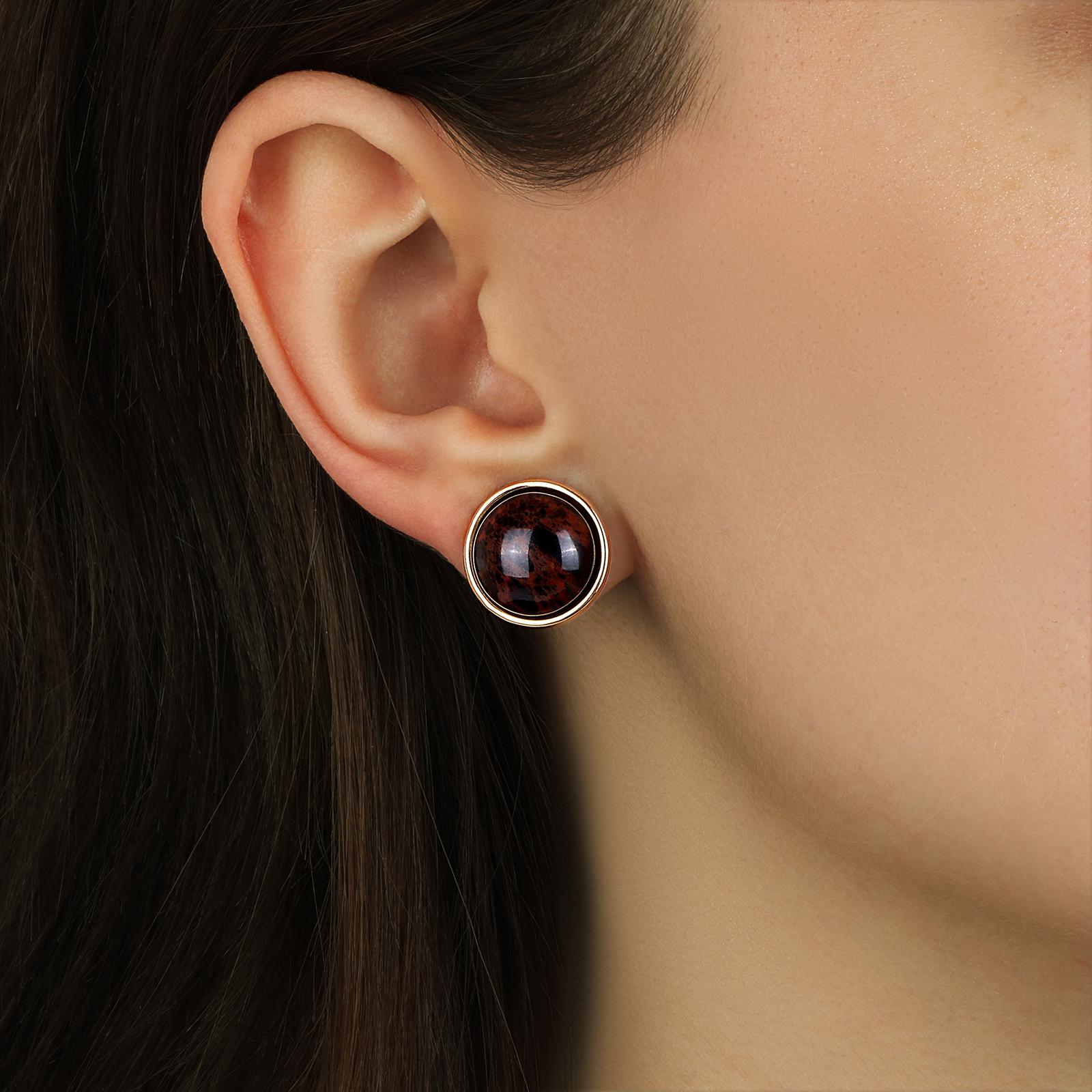 1928 Jewelry Tierra Gemstone Stud Earrings