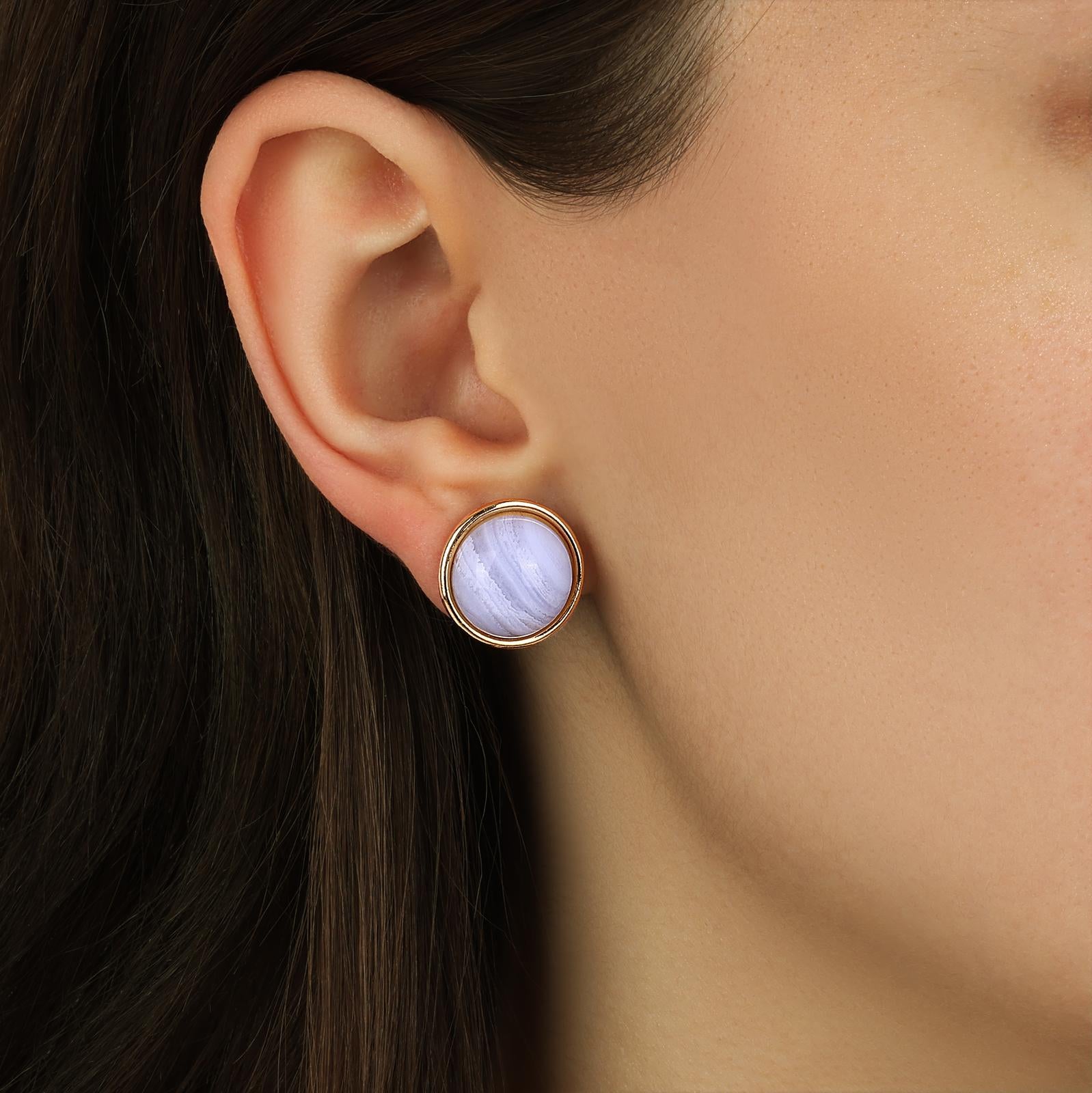 1928 Jewelry Tierra Gemstone Stud Earrings