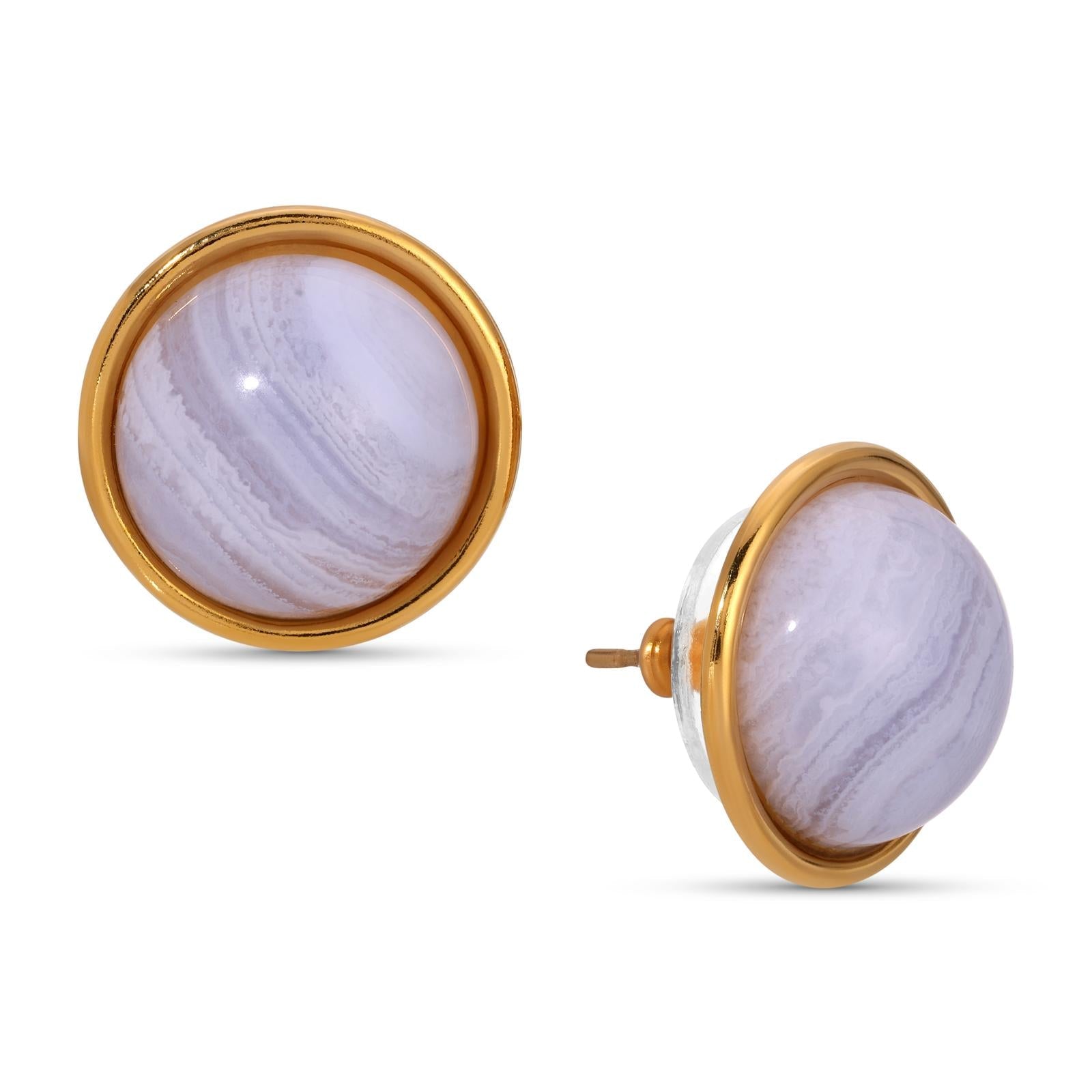 1928 Jewelry Tierra Gemstone Stud Earrings