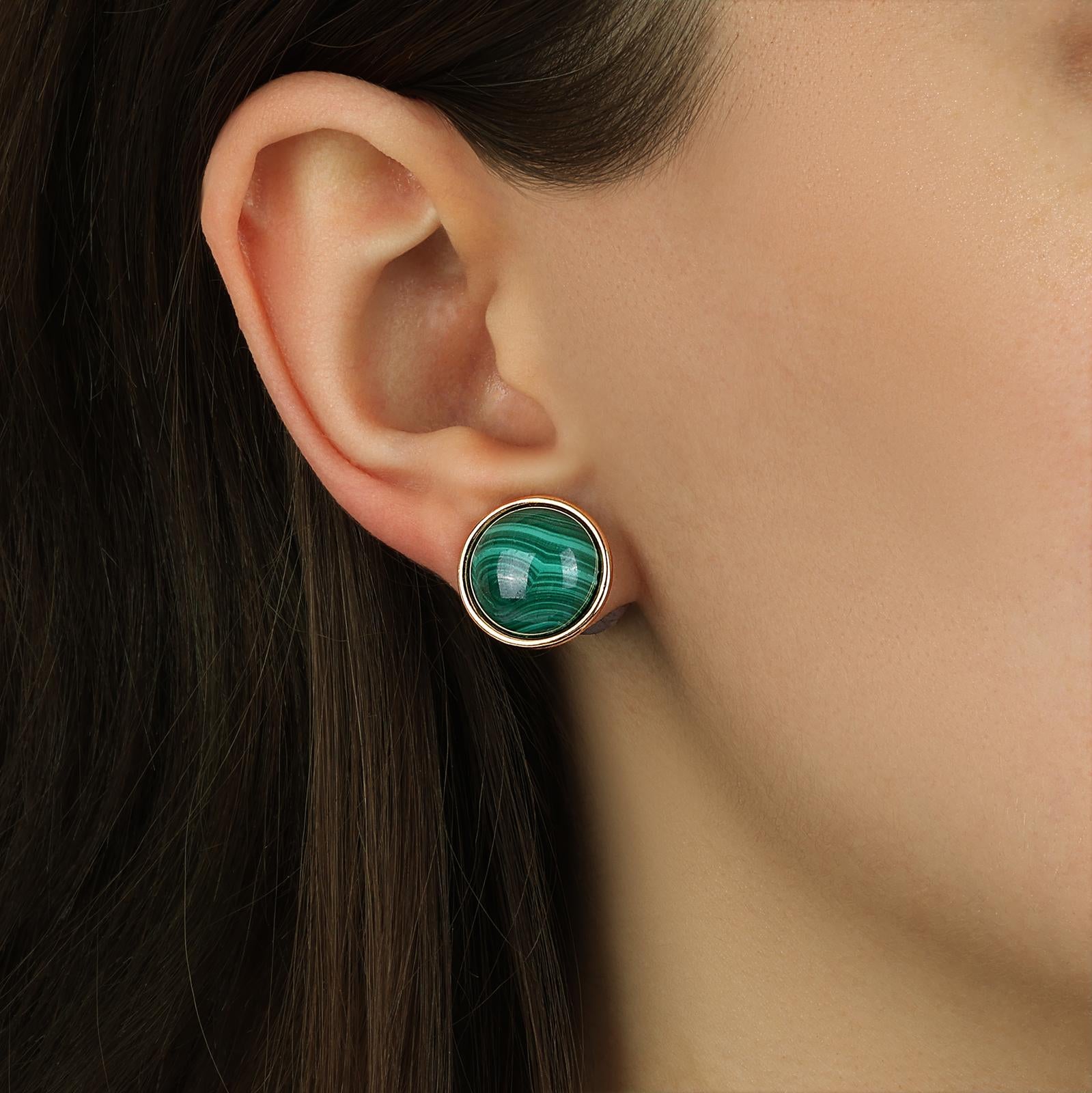 1928 Jewelry Tierra Gemstone Stud Earrings