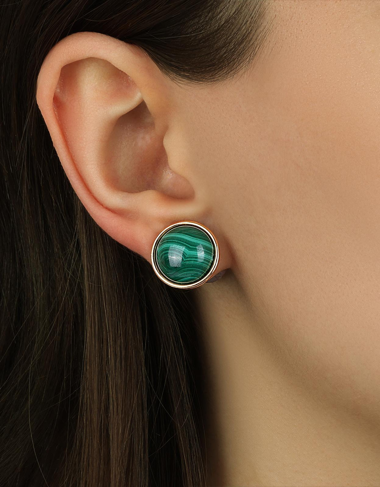 1928 Jewelry Tierra Gemstone Stud Earrings