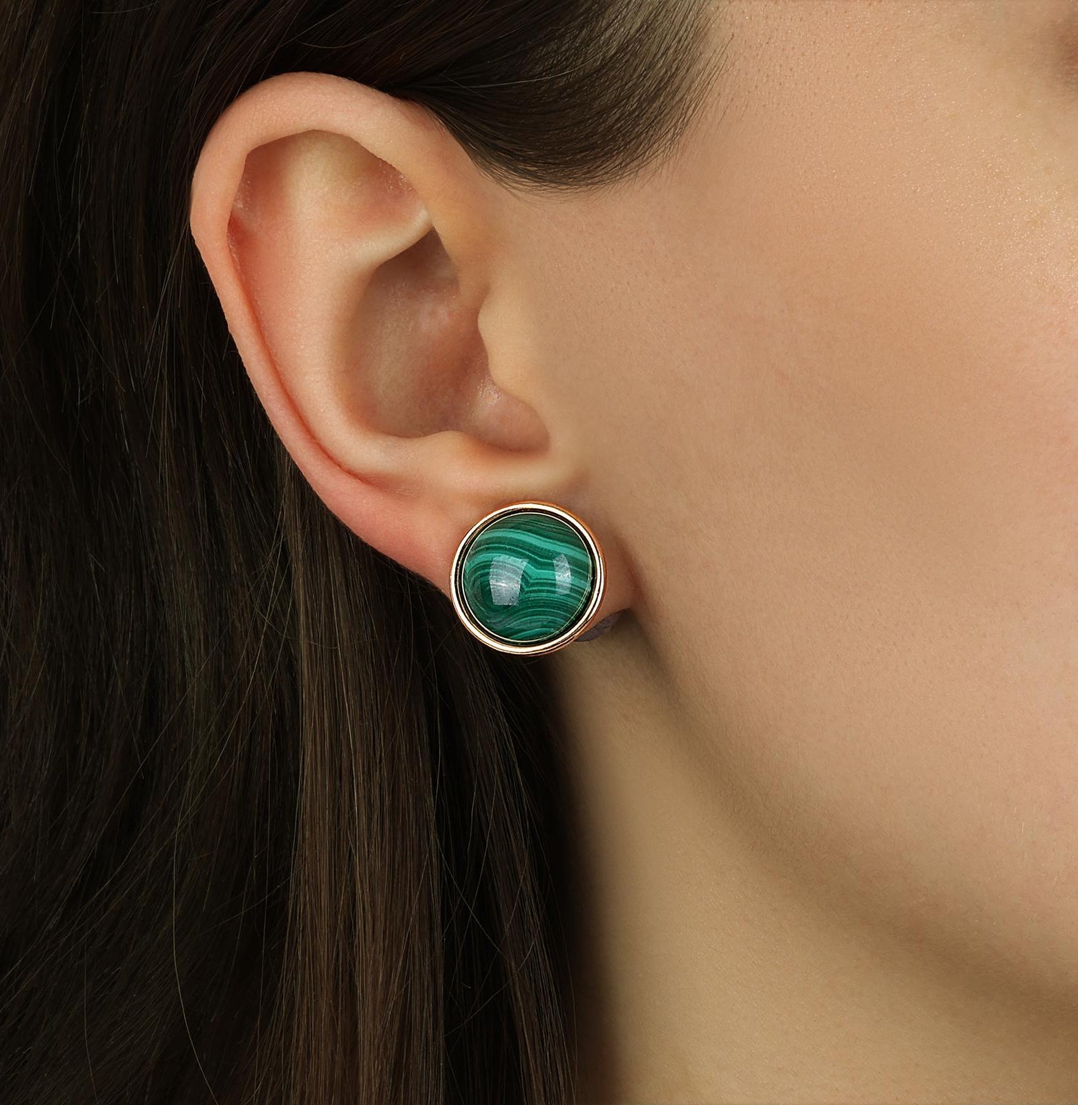 1928 Jewelry Tierra Gemstone Stud Earrings