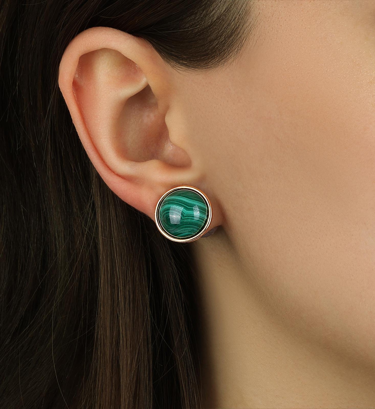 1928 Jewelry Tierra Gemstone Stud Earrings