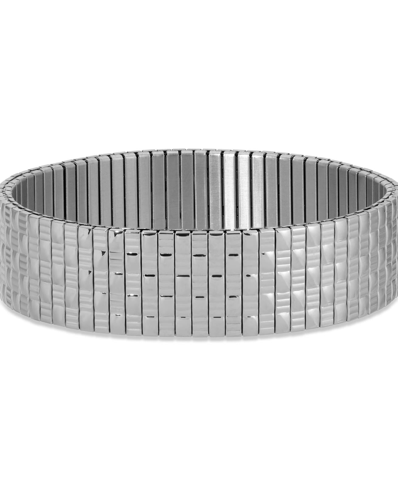 1928 Jewelry Silver Infinite Stretch Bracelet