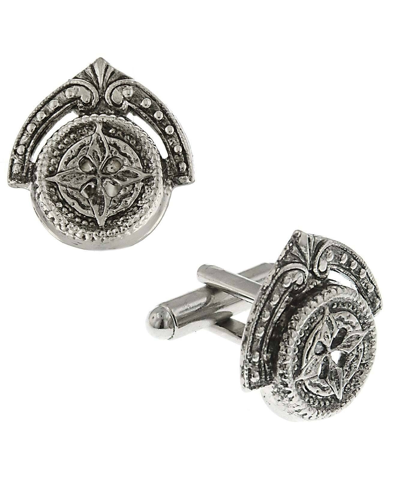 1928 Jewelry Deco Dapper Cufflinks