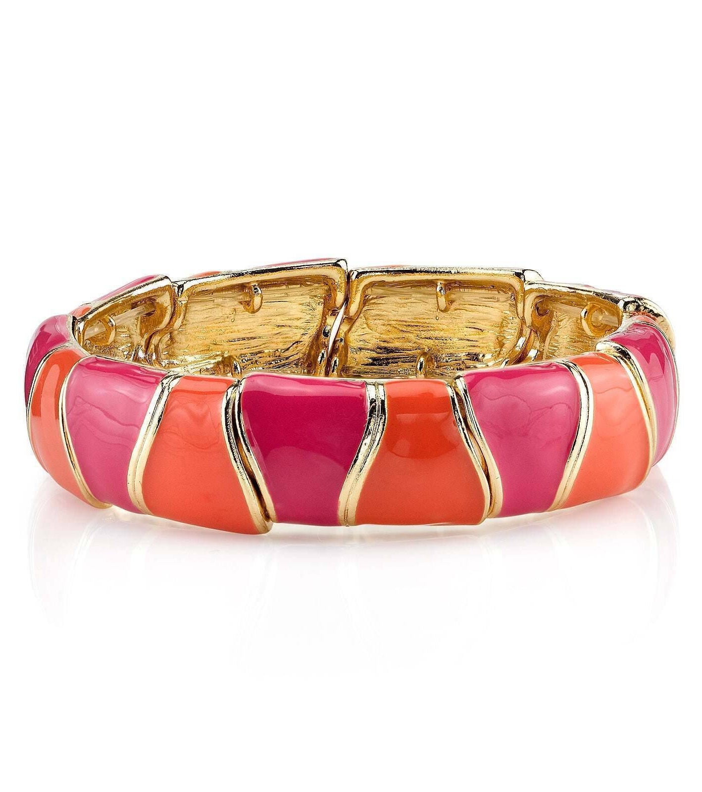 2028 Jewelry Wave Hand Enameled Stretch Bracelet