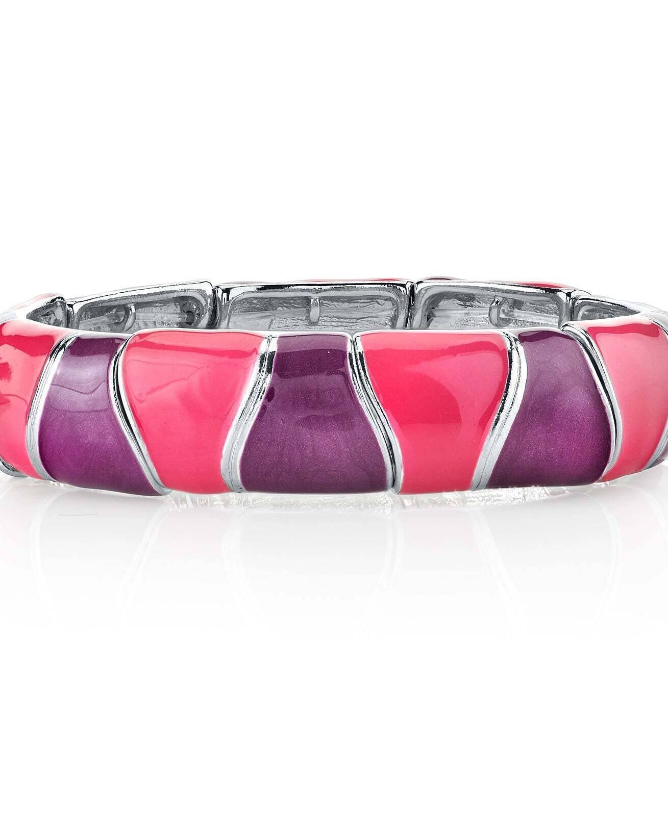 2028 Jewelry Wave Hand Enameled Stretch Bracelet