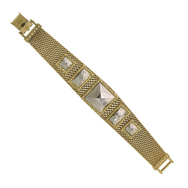 1928 Jewelry Fusion Lux Soft Mesh Bracelet
