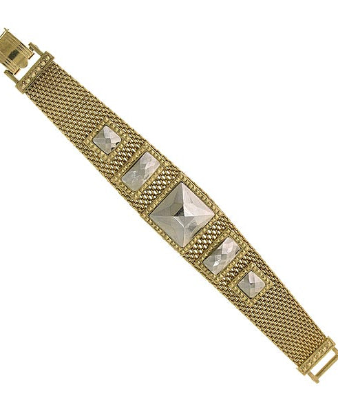 1928 Jewelry Fusion Lux Soft Mesh Bracelet