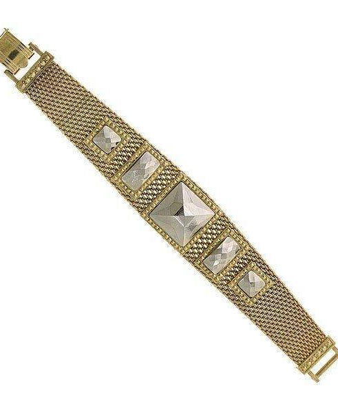 1928 Jewelry Fusion Lux Soft Mesh Bracelet
