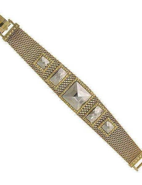 1928 Jewelry Fusion Lux Soft Mesh Bracelet