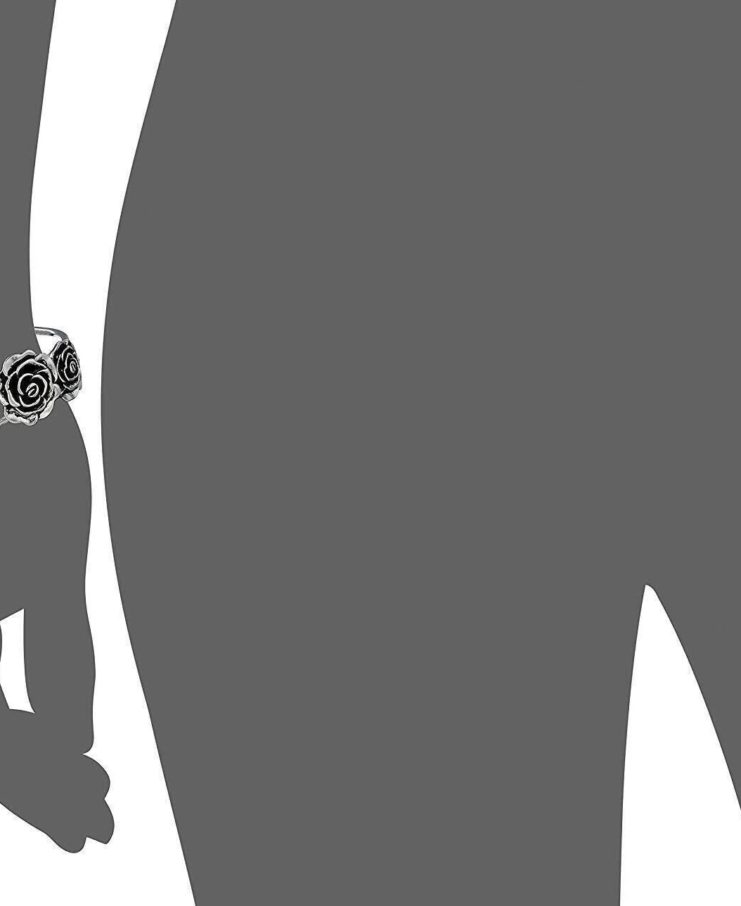 2028 Jewelry Flower Cuff Bracelet