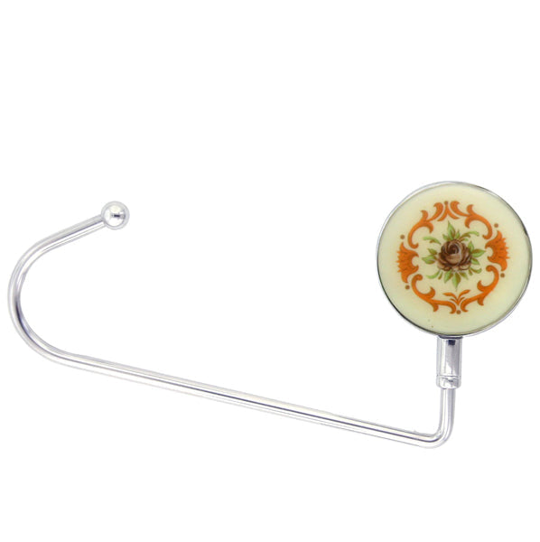 1928 Jewelry Purple Flower Decal Purse Holder